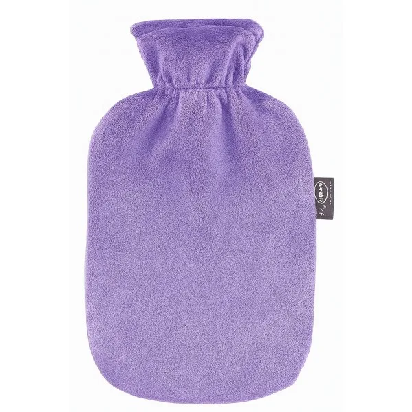 Bouillotte à eau velours 2 L